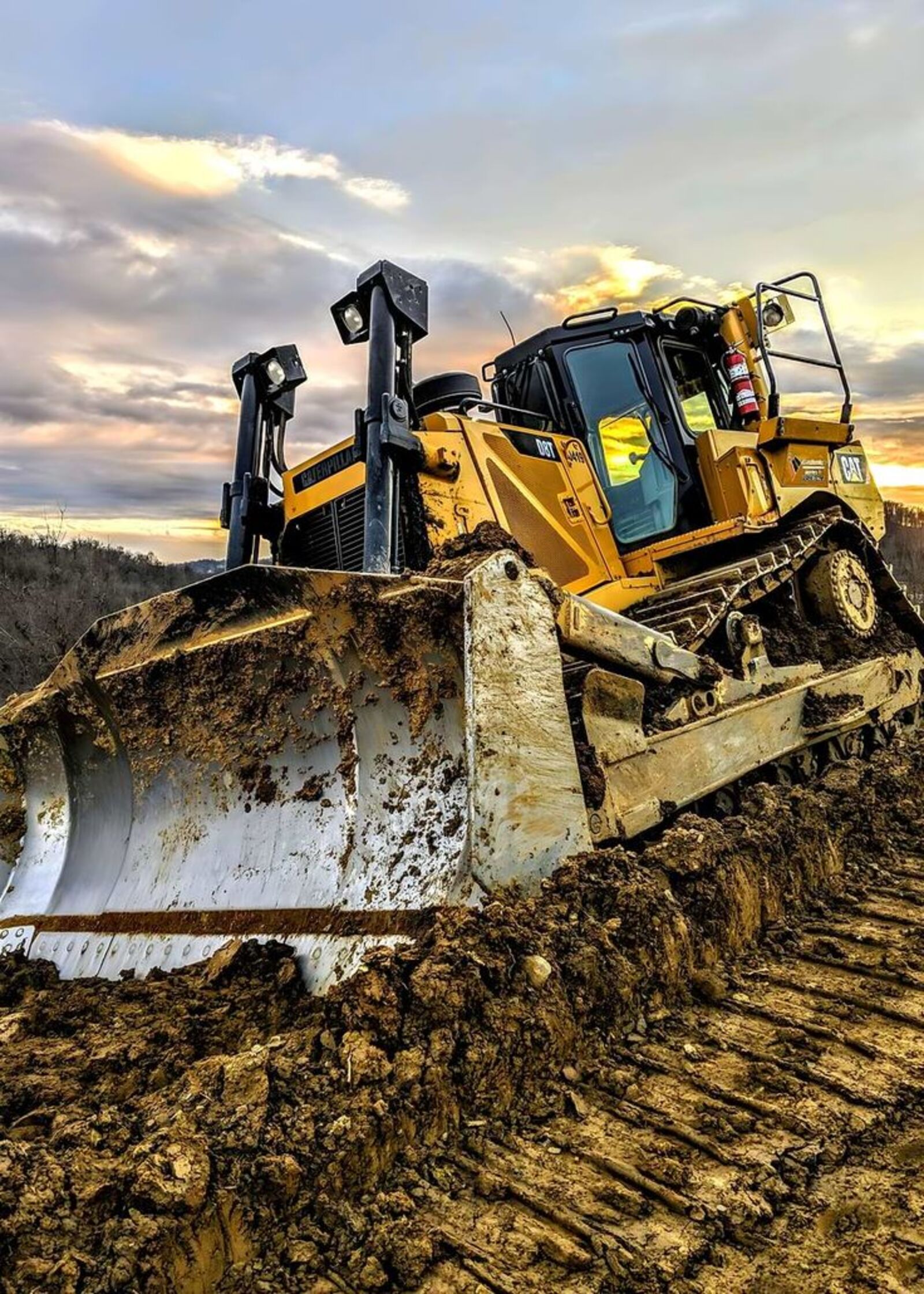 Heavy construction equipment